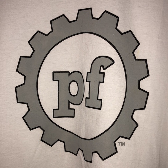 Planet Fitness PF White T-Shirt Size 2XL Brand New - Picture 2 of 4